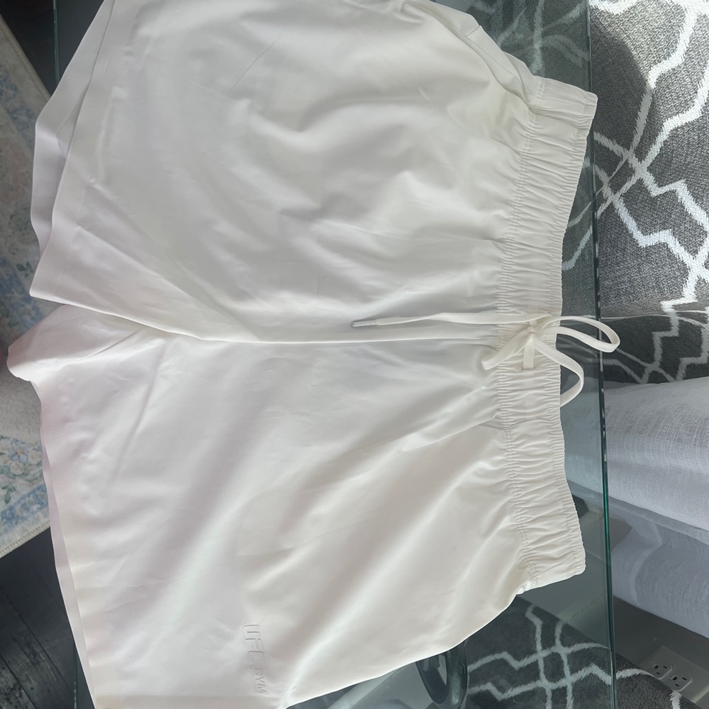 UFC Women's Athletic White Shorts